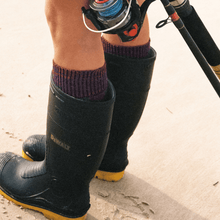Load image into Gallery viewer, Hermann Thick Knee High Merino Wool Gumboot Sock