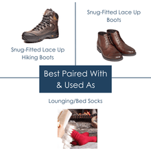 Load image into Gallery viewer, Wombat Thick Merino/Hemp Loose Top Socks by Lindner Socks
