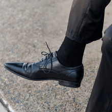 Load image into Gallery viewer, Elly Fine Knit Cotton Socks by Lindner Socks