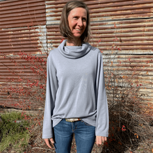 Load image into Gallery viewer, The Boss Pure Merino Cowl Neck Jumper by Lindner Socks