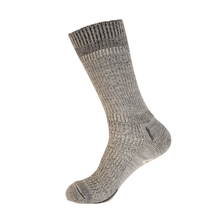 Load image into Gallery viewer, Lerida Luxury Ribbed Merino Wool/Silk Seamless Casual Sock
