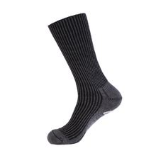 Load image into Gallery viewer, Lerida Luxury Ribbed Merino Wool/Silk Seamless Casual Sock
