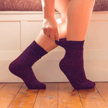 Load image into Gallery viewer, Australian made thick loose top merino wool work socks - Experience long-lasting comfort and durability with our &#39;Max&#39; thick, full-cushioned merino wool socks
