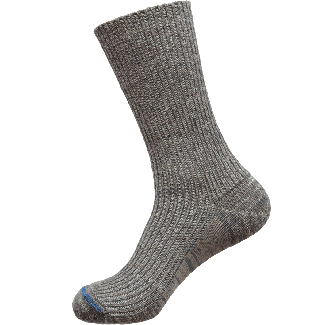 Australian made merino/hemp blend loose top socks