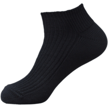 Load image into Gallery viewer, Australian made Black Johanne cotton ankle socks
