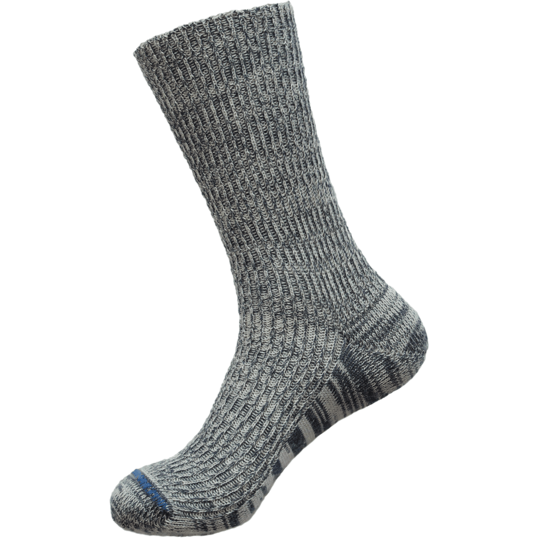 Australian made merino/hemp blend loose top socks