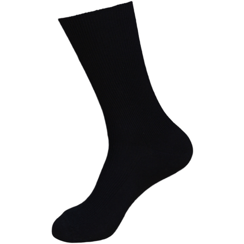 Australian made Black Elly fine knit cotton socks